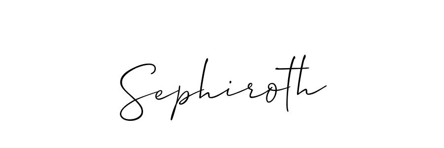 How to Draw Sephiroth signature style? Allison_Script is a latest design signature styles for name Sephiroth. Sephiroth signature style 2 images and pictures png