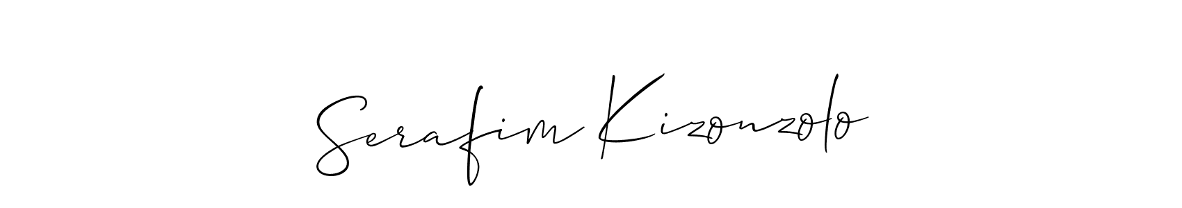 See photos of Serafim Kizonzolo official signature by Spectra . Check more albums & portfolios. Read reviews & check more about Allison_Script font. Serafim Kizonzolo signature style 2 images and pictures png