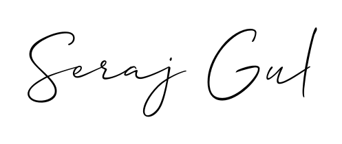 Try this chic Seraj Gul handwritten sign style. Using Allison_Script font elements, it gives your name a sleek, memorable identity. Seraj Gul signature style 2 images and pictures png