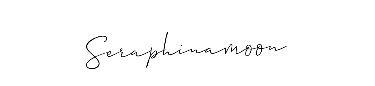 You can use this online signature creator to create a handwritten signature for the name Seraphinamoon. This is the best online autograph maker. Seraphinamoon signature style 2 images and pictures png