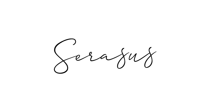 Also we have Serasus name is the best signature style. Create professional handwritten signature collection using Allison_Script autograph style. Serasus signature style 2 images and pictures png