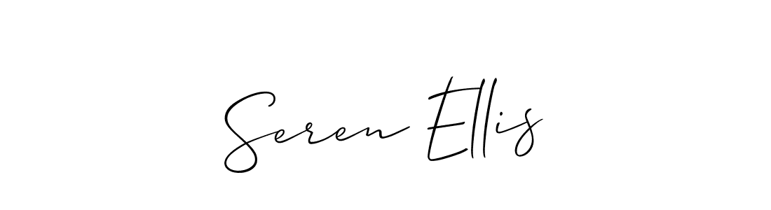 This is the best signature style for the Seren Ellis name. Also you like these signature font (Allison_Script). Mix name signature. Seren Ellis signature style 2 images and pictures png