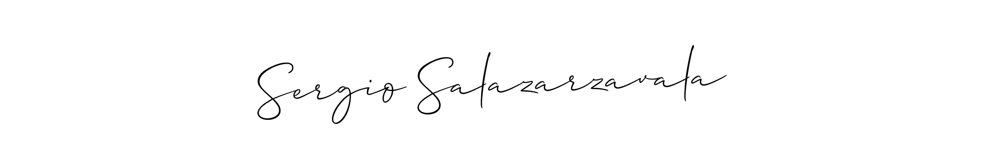 It looks lik you need a new signature style for name Sergio Salazarzavala. Design unique handwritten (Allison_Script) signature with our free signature maker in just a few clicks. Sergio Salazarzavala signature style 2 images and pictures png