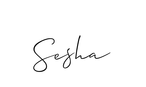 Make a short Sesha signature style. Manage your documents anywhere anytime using Allison_Script. Create and add eSignatures, submit forms, share and send files easily. Sesha signature style 2 images and pictures png