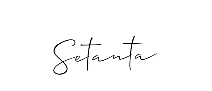 Make a short Setanta signature style. Manage your documents anywhere anytime using Allison_Script. Create and add eSignatures, submit forms, share and send files easily. Setanta signature style 2 images and pictures png