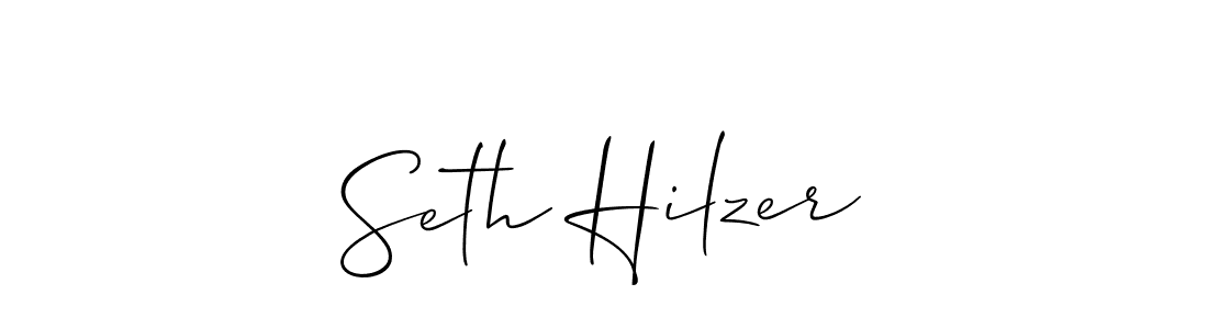 The best way (Allison_Script) to make a short signature is to pick only two or three words in your name. The name Seth Hilzer include a total of six letters. For converting this name. Seth Hilzer signature style 2 images and pictures png