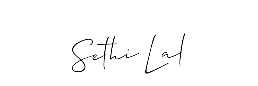 You can use this online signature creator to create a handwritten signature for the name Sethi Lal. This is the best online autograph maker. Sethi Lal signature style 2 images and pictures png