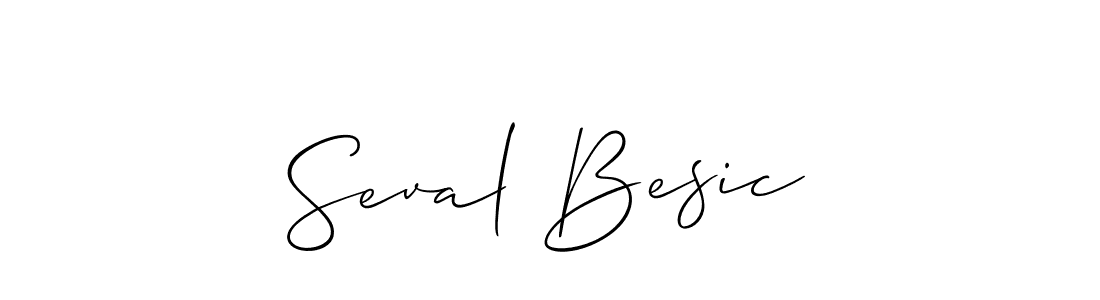 Best and Professional Signature Style for Seval Besic. Allison_Script Best Signature Style Collection. Seval Besic signature style 2 images and pictures png