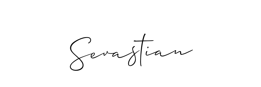 Once you've used our free online signature maker to create your best signature Allison_Script style, it's time to enjoy all of the benefits that Sevastian name signing documents. Sevastian signature style 2 images and pictures png