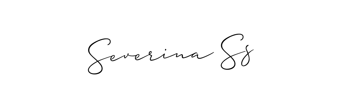 Similarly Allison_Script is the best handwritten signature design. Signature creator online .You can use it as an online autograph creator for name Severina Ss. Severina Ss signature style 2 images and pictures png