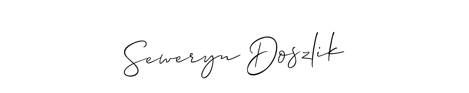 You can use this online signature creator to create a handwritten signature for the name Seweryn Doszlik. This is the best online autograph maker. Seweryn Doszlik signature style 2 images and pictures png