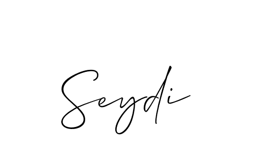 It looks lik you need a new signature style for name Seydi. Design unique handwritten (Allison_Script) signature with our free signature maker in just a few clicks. Seydi signature style 2 images and pictures png