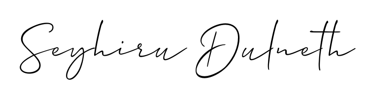 The Allison_Script lettering style adds unique flourish to name Seyhiru Dulneth. Stand out with a custom digital autograph made in seconds. Seyhiru Dulneth signature style 2 images and pictures png