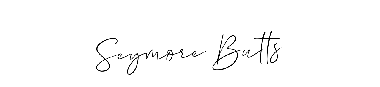 Seymore Butts stylish signature style. Best Handwritten Sign (Allison_Script) for my name. Handwritten Signature Collection Ideas for my name Seymore Butts. Seymore Butts signature style 2 images and pictures png