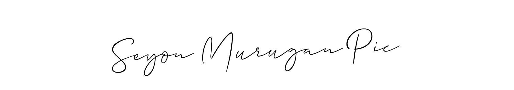 You can use this online signature creator to create a handwritten signature for the name Seyon Murugan Pic. This is the best online autograph maker. Seyon Murugan Pic signature style 2 images and pictures png