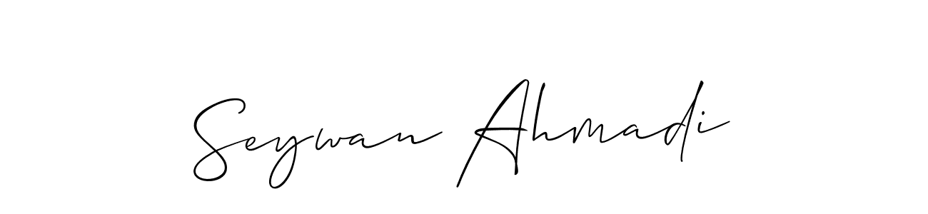 Once you've used our free online signature maker to create your best signature Allison_Script style, it's time to enjoy all of the benefits that Seywan Ahmadi name signing documents. Seywan Ahmadi signature style 2 images and pictures png