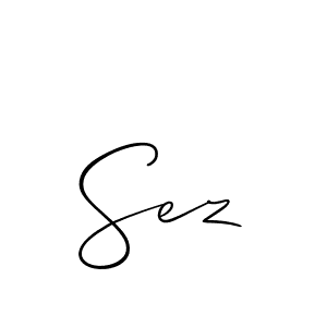 Once you've used our free online signature maker to create your best signature Allison_Script style, it's time to enjoy all of the benefits that Sez name signing documents. Sez signature style 2 images and pictures png