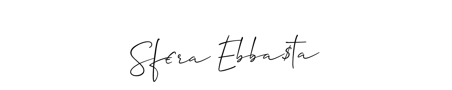 if you are searching for the best signature style for your name Sf€ra Ebba$ta. so please give up your signature search. here we have designed multiple signature styles  using Allison_Script. Sf€ra Ebba$ta signature style 2 images and pictures png