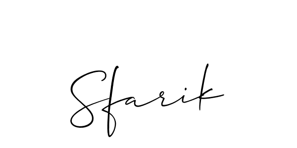 Here are the top 10 professional signature styles for the name Sfarik. These are the best autograph styles you can use for your name. Sfarik signature style 2 images and pictures png