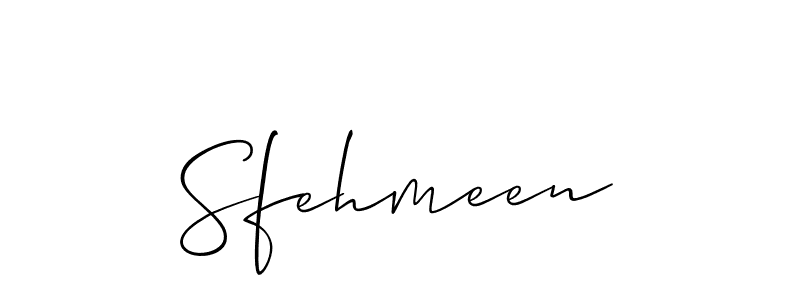 Similarly Allison_Script is the best handwritten signature design. Signature creator online .You can use it as an online autograph creator for name Sfehmeen. Sfehmeen signature style 2 images and pictures png