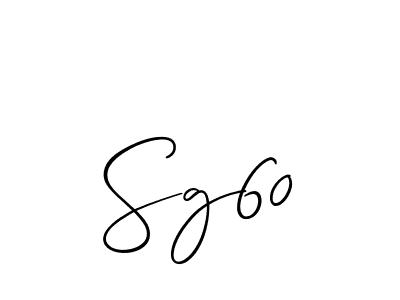 You should practise on your own different ways (Allison_Script) to write your name (Sg60) in signature. don't let someone else do it for you. Sg60 signature style 2 images and pictures png