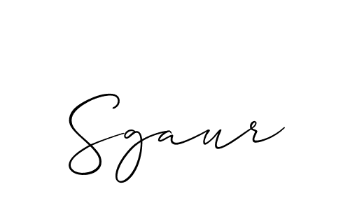 It looks lik you need a new signature style for name Sgaur. Design unique handwritten (Allison_Script) signature with our free signature maker in just a few clicks. Sgaur signature style 2 images and pictures png