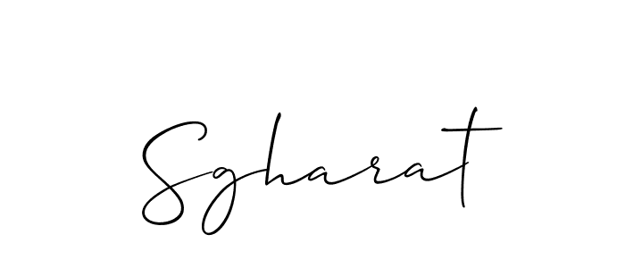 Also You can easily find your signature by using the search form. We will create Sgharat name handwritten signature images for you free of cost using Allison_Script sign style. Sgharat signature style 2 images and pictures png