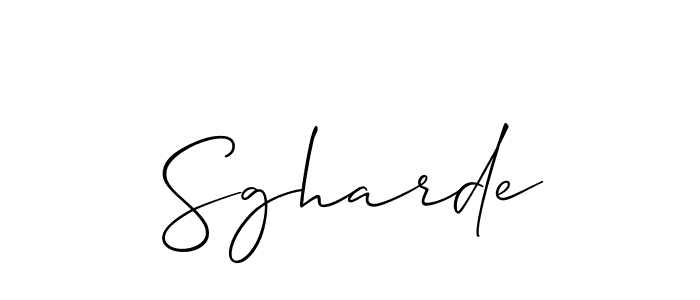 See photos of Sgharde official signature by Spectra . Check more albums & portfolios. Read reviews & check more about Allison_Script font. Sgharde signature style 2 images and pictures png