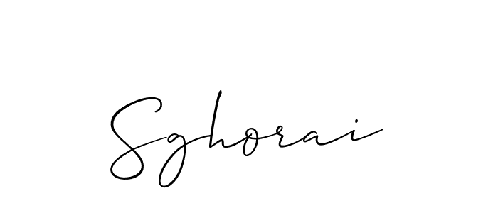 You should practise on your own different ways (Allison_Script) to write your name (Sghorai) in signature. don't let someone else do it for you. Sghorai signature style 2 images and pictures png