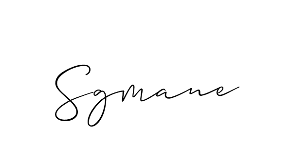 Make a short Sgmane signature style. Manage your documents anywhere anytime using Allison_Script. Create and add eSignatures, submit forms, share and send files easily. Sgmane signature style 2 images and pictures png