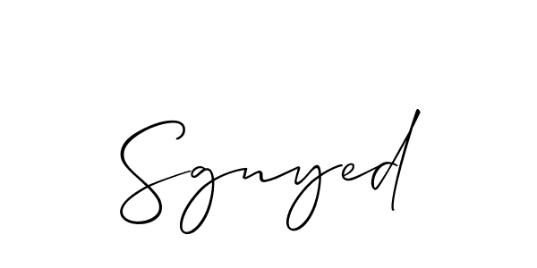 See photos of Sgnyed official signature by Spectra . Check more albums & portfolios. Read reviews & check more about Allison_Script font. Sgnyed signature style 2 images and pictures png