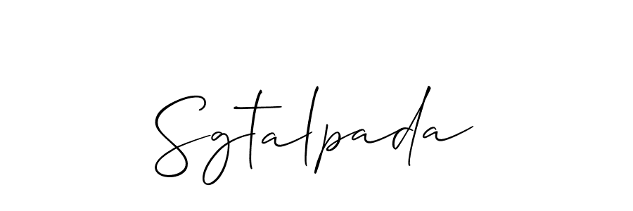 You can use this online signature creator to create a handwritten signature for the name Sgtalpada. This is the best online autograph maker. Sgtalpada signature style 2 images and pictures png