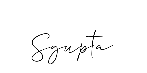 Also we have Sgupta name is the best signature style. Create professional handwritten signature collection using Allison_Script autograph style. Sgupta signature style 2 images and pictures png