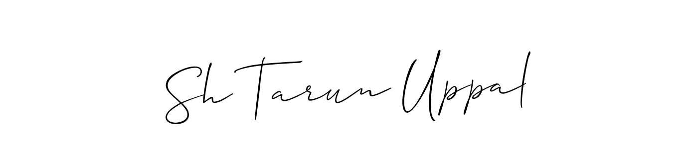 Check out images of Autograph of Sh Tarun Uppal name. Actor Sh Tarun Uppal Signature Style. Allison_Script is a professional sign style online. Sh Tarun Uppal signature style 2 images and pictures png