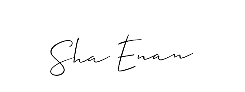 Make a beautiful signature design for name Sha Enan. Use this online signature maker to create a handwritten signature for free. Sha Enan signature style 2 images and pictures png