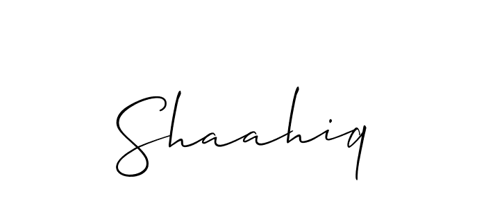 It looks lik you need a new signature style for name Shaahiq. Design unique handwritten (Allison_Script) signature with our free signature maker in just a few clicks. Shaahiq signature style 2 images and pictures png