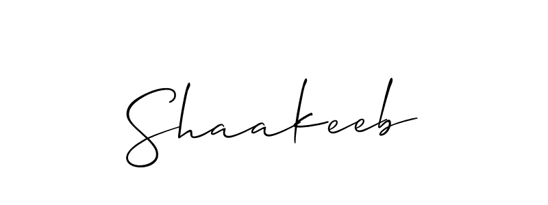 if you are searching for the best signature style for your name Shaakeeb. so please give up your signature search. here we have designed multiple signature styles  using Allison_Script. Shaakeeb signature style 2 images and pictures png