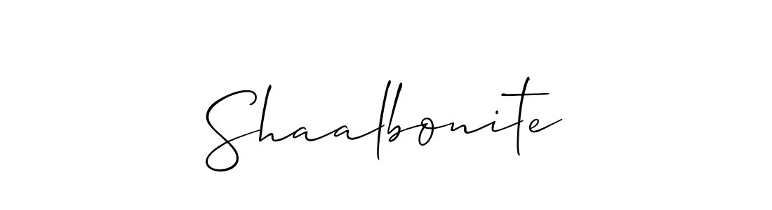 Similarly Allison_Script is the best handwritten signature design. Signature creator online .You can use it as an online autograph creator for name Shaalbonite. Shaalbonite signature style 2 images and pictures png