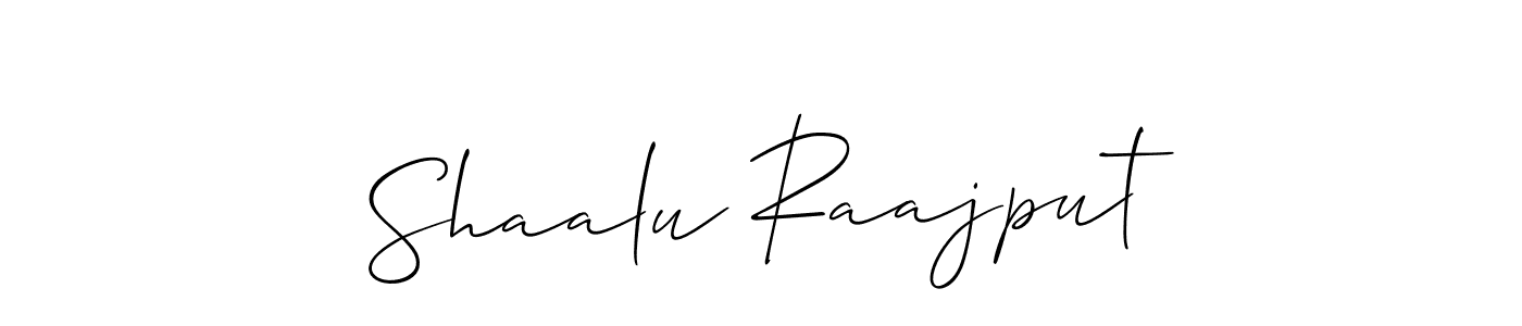 Check out images of Autograph of Shaalu Raajput name. Actor Shaalu Raajput Signature Style. Allison_Script is a professional sign style online. Shaalu Raajput signature style 2 images and pictures png