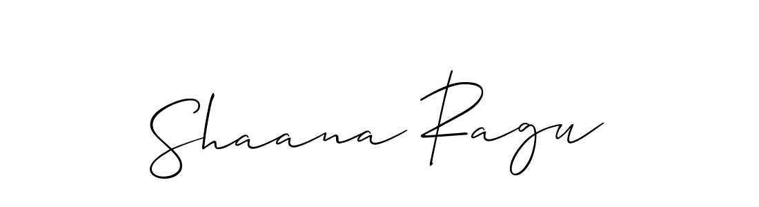 if you are searching for the best signature style for your name Shaana Ragu. so please give up your signature search. here we have designed multiple signature styles  using Allison_Script. Shaana Ragu signature style 2 images and pictures png