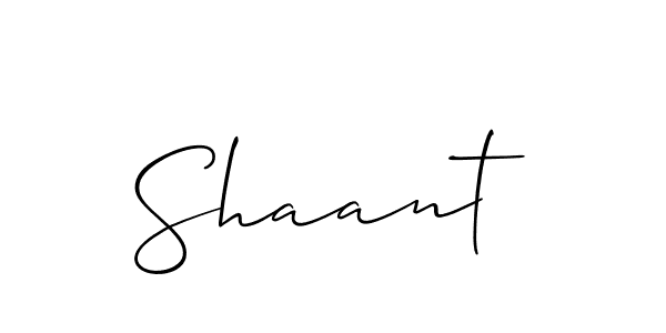 Make a beautiful signature design for name Shaant. Use this online signature maker to create a handwritten signature for free. Shaant signature style 2 images and pictures png