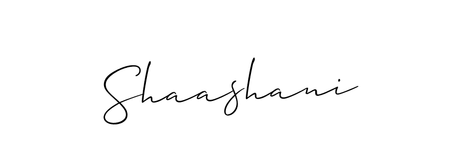 Make a beautiful signature design for name Shaashani. Use this online signature maker to create a handwritten signature for free. Shaashani signature style 2 images and pictures png