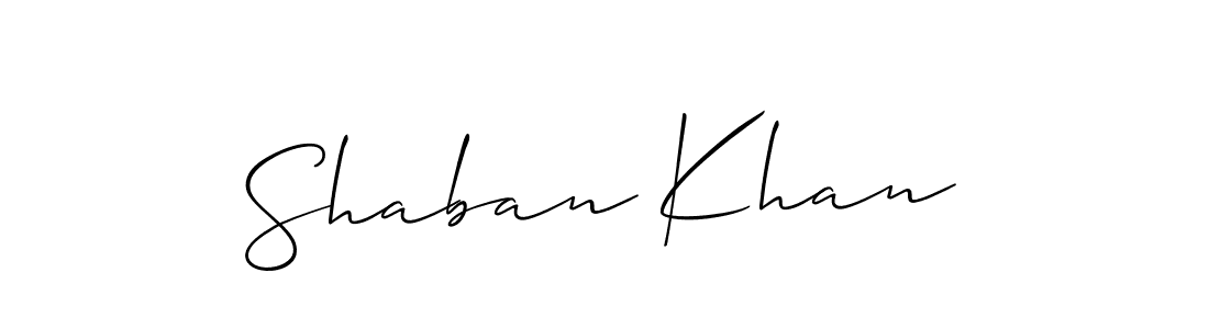 Allison_Script is a professional signature style that is perfect for those who want to add a touch of class to their signature. It is also a great choice for those who want to make their signature more unique. Get Shaban Khan name to fancy signature for free. Shaban Khan signature style 2 images and pictures png