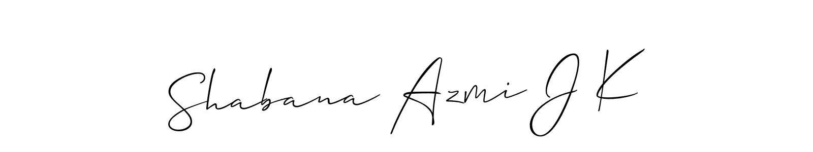 Here are the top 10 professional signature styles for the name Shabana Azmi J K. These are the best autograph styles you can use for your name. Shabana Azmi J K signature style 2 images and pictures png