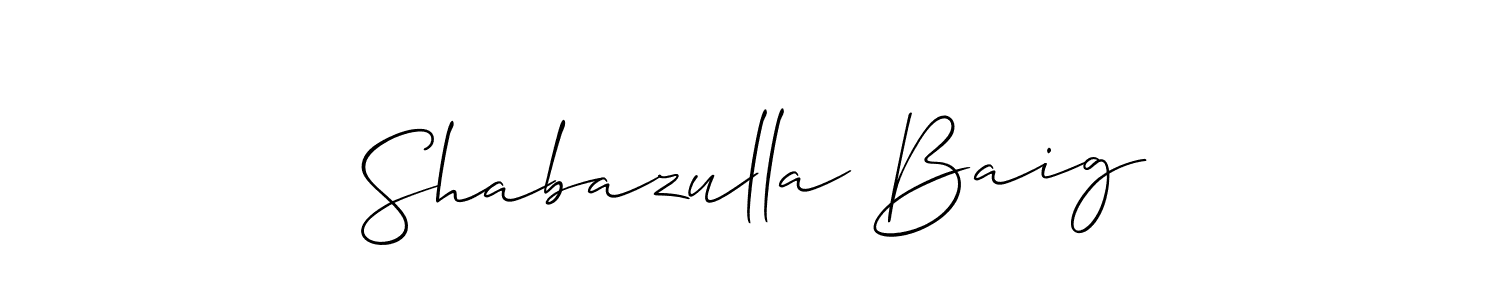 How to Draw Shabazulla Baig signature style? Allison_Script is a latest design signature styles for name Shabazulla Baig. Shabazulla Baig signature style 2 images and pictures png