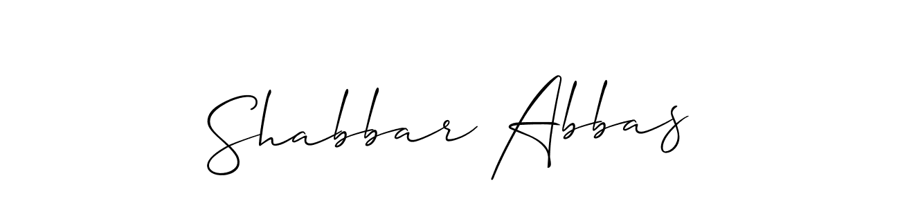 Make a beautiful signature design for name Shabbar Abbas. Use this online signature maker to create a handwritten signature for free. Shabbar Abbas signature style 2 images and pictures png