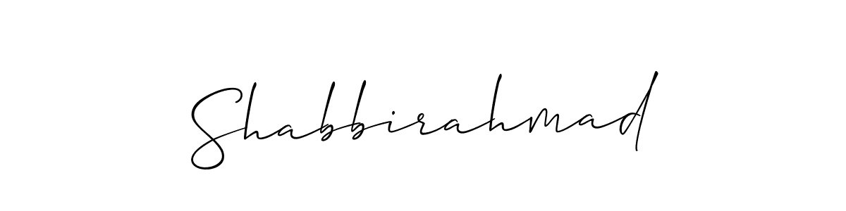 How to Draw Shabbirahmad signature style? Allison_Script is a latest design signature styles for name Shabbirahmad. Shabbirahmad signature style 2 images and pictures png