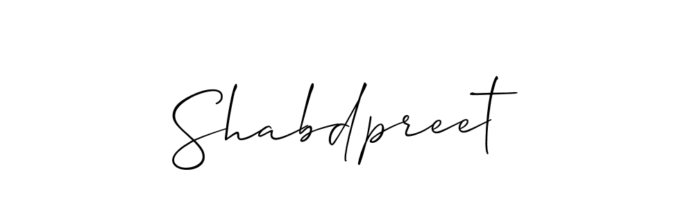 if you are searching for the best signature style for your name Shabdpreet. so please give up your signature search. here we have designed multiple signature styles  using Allison_Script. Shabdpreet signature style 2 images and pictures png