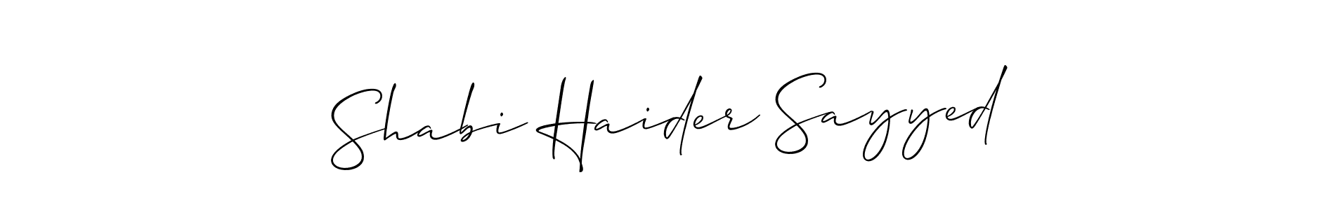See photos of Shabi Haider Sayyed official signature by Spectra . Check more albums & portfolios. Read reviews & check more about Allison_Script font. Shabi Haider Sayyed signature style 2 images and pictures png