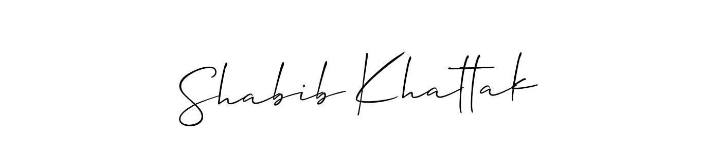 This is the best signature style for the Shabib Khattak name. Also you like these signature font (Allison_Script). Mix name signature. Shabib Khattak signature style 2 images and pictures png